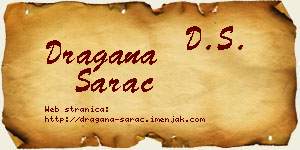 Dragana Šarac vizit kartica